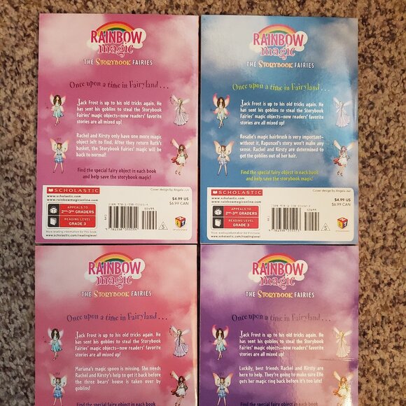 Rainbow Magic The Storybook Fairies, Books 1,2,3, & 4 - Picture 3 of 4